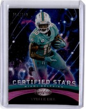 2023 Panini Certified #CS-15 Tyreek Hill Certified Stars Mirror Pink #/199