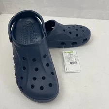 Crocs Classic Clog Navy Blue Unisex Size 9 Women / 7 Men Slip-On Comfort Sandals