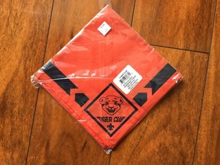 Tiger Neckerchief for 2nd Grade Scouts