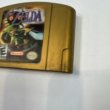 Nintendo 64 the Legend of Zelda: Majora's Mask Gold Holographic