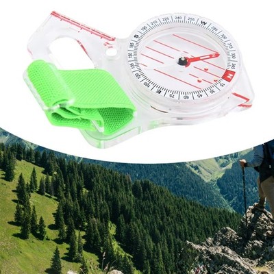Multifunctional Compasses Ruler Map Reading Backpacking Camping Thumb Compasses