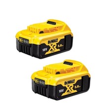 Two Pack Tool Li-lon Battery For Dewalt 18V 5.0AH Battery