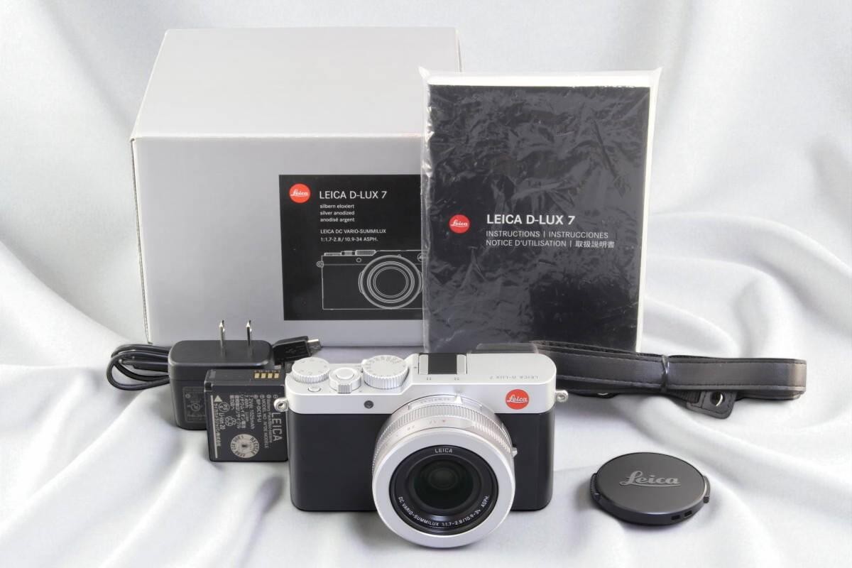 Mint] Leica D-LUX 7 Silver Compact Digital Camera 17MP 4K Wi-Fi w