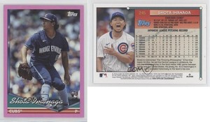 2024 Topps Archives 1994 Topps Pink Foilboard Shota Imanaga #245 Rookie RC
