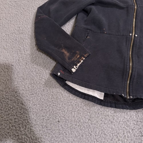Chrome Industries Hoodie Womens Medium Gray Full Zip Up Sweater Jacket Fleece - Picture 3 of 11
