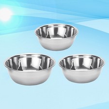 Cuenco pequeño de acero inoxidable de 3 piezas para el cuidado de la piel medicinal