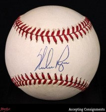 Nolan Ryan Autograph Signed Rawlings Official OAL Baseball AUTO JSA COA