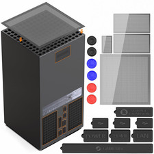 Dust Filter for Xbox Series X Console- 8 Silicone Plugs and 4 PVC Meshs Set, Ant