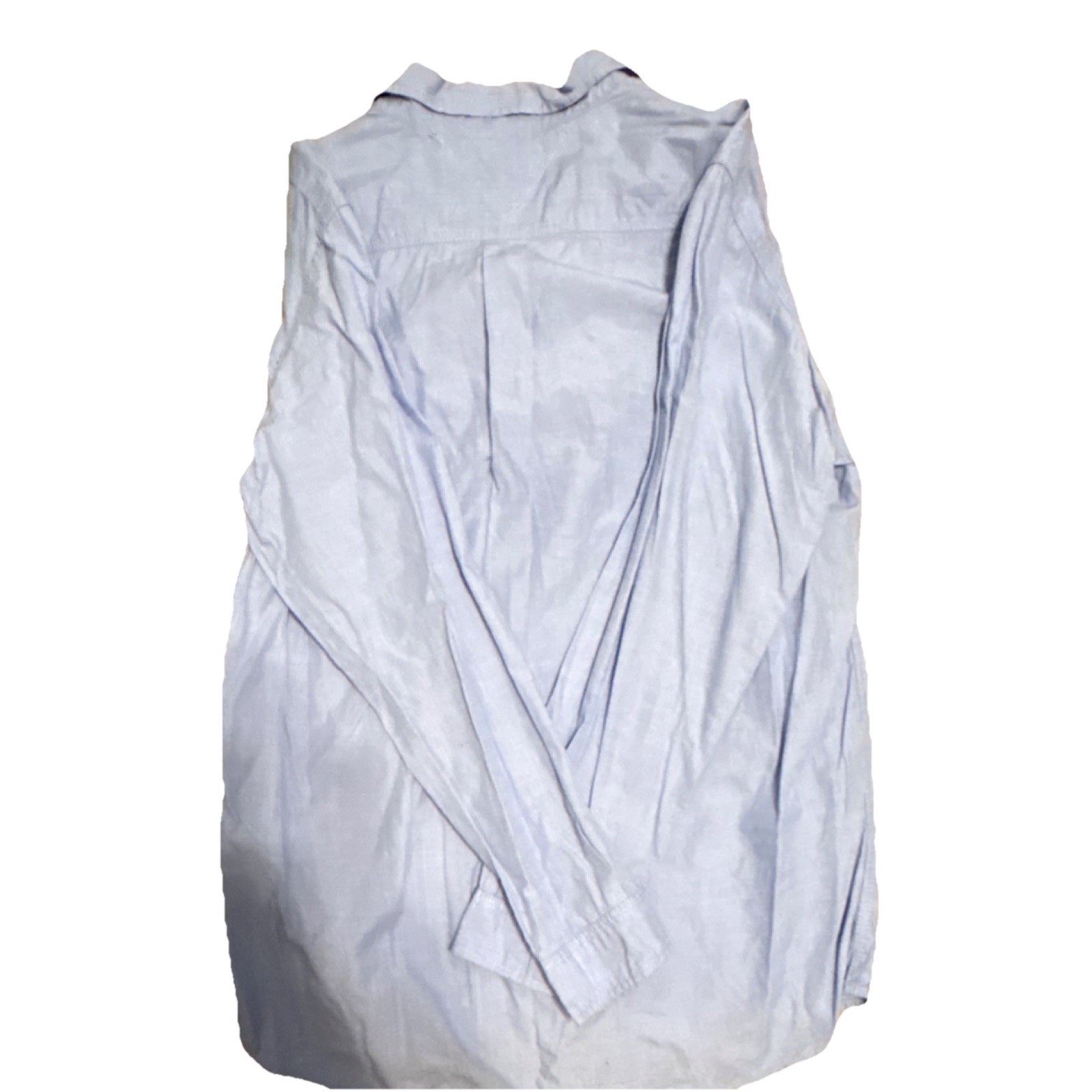 Tommy Hilfiger Solid Button-Down Shirt Light Blue… - image 6