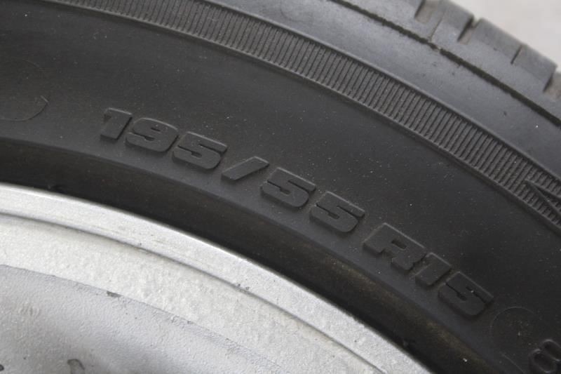 1990 TOYOTA CELICA RIGHT SIDE WHEEL 195 55 15 RIM BF GOODRICH TIRE 6/32 TREAD