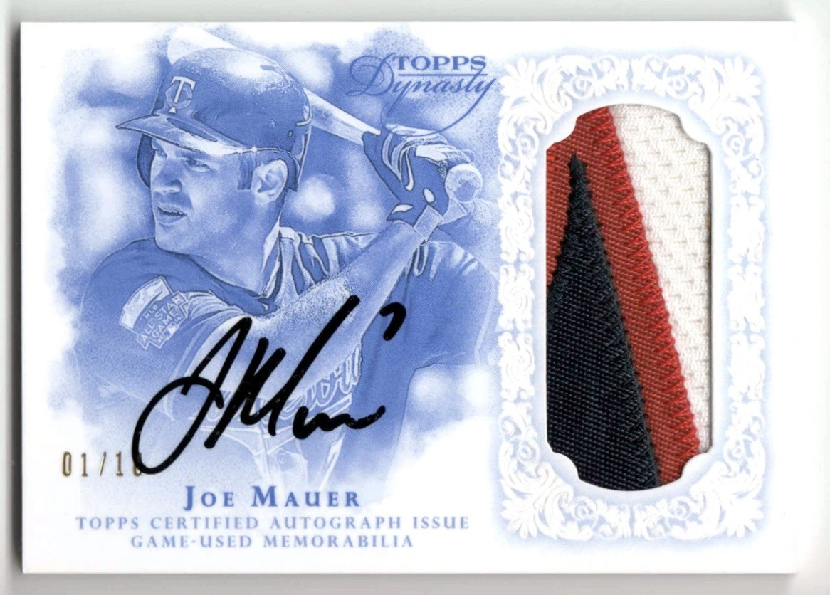 【7月SALE】MLB ジョー・マウアー　直筆サイン入りユニホーム　ツインズ 7月SALEMLB ジョー・マウアー 直筆サイン入りユニホーム ツインズ 7