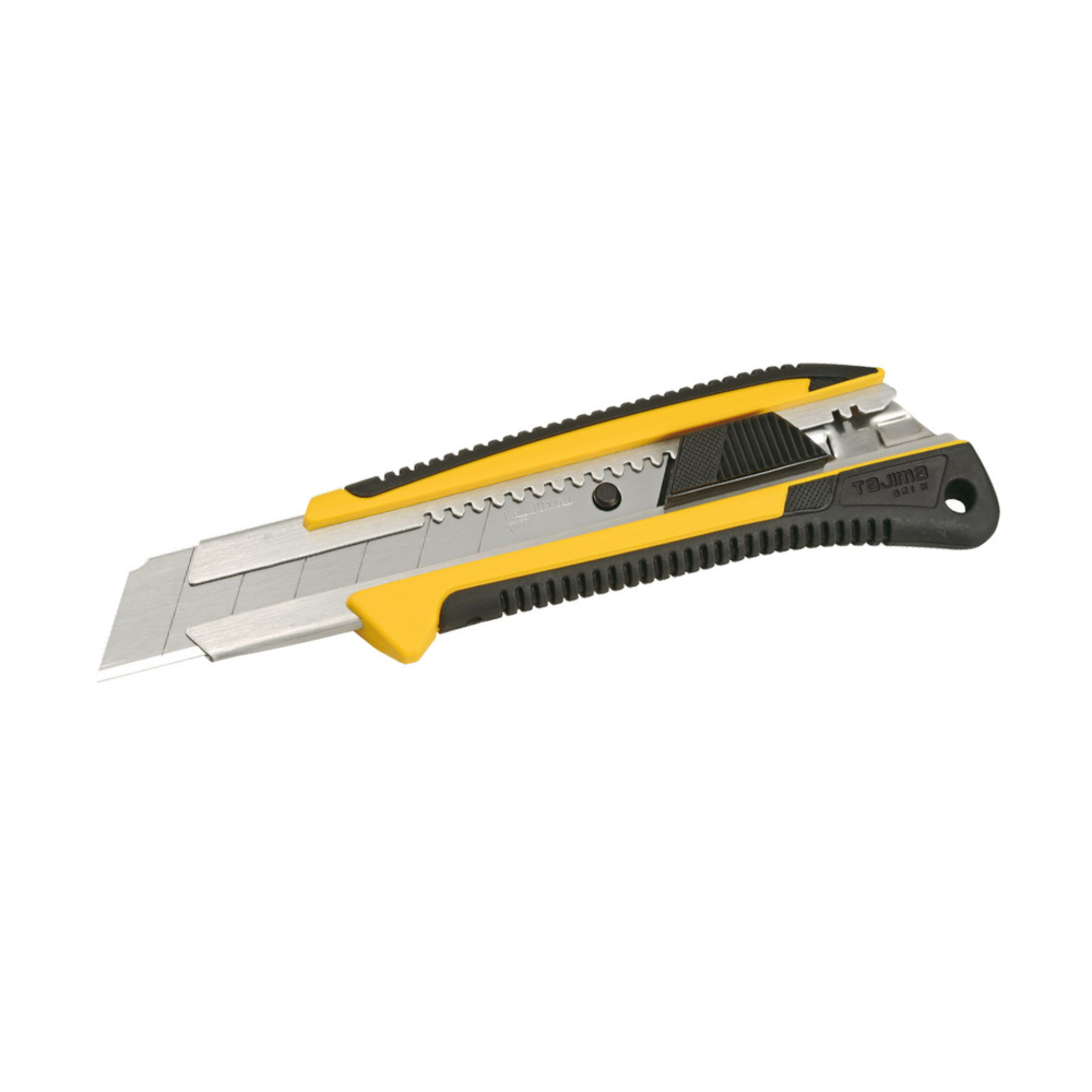 Tajima Cuttermesser (Cutter, Teppichmesser), 25Mm Klinge, Auto-Blade-Lock – Hochleistungscutter - Lc660y - Bild 2