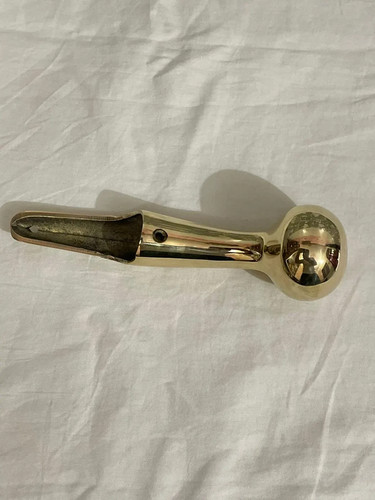 New Brass Bubba Heavy top Handle for Victorian Wooden Walking Cane/Stick Gift - Picture 4 of 4