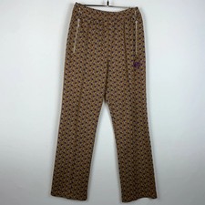 Needles Men's Jacquard Track Pants CH229 Used Slight Wear