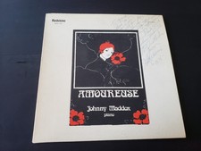PRIVATE PRESS RARE 1970s HAND SIGNED VG++ Johnny Maddox – Amoureuse  LP33