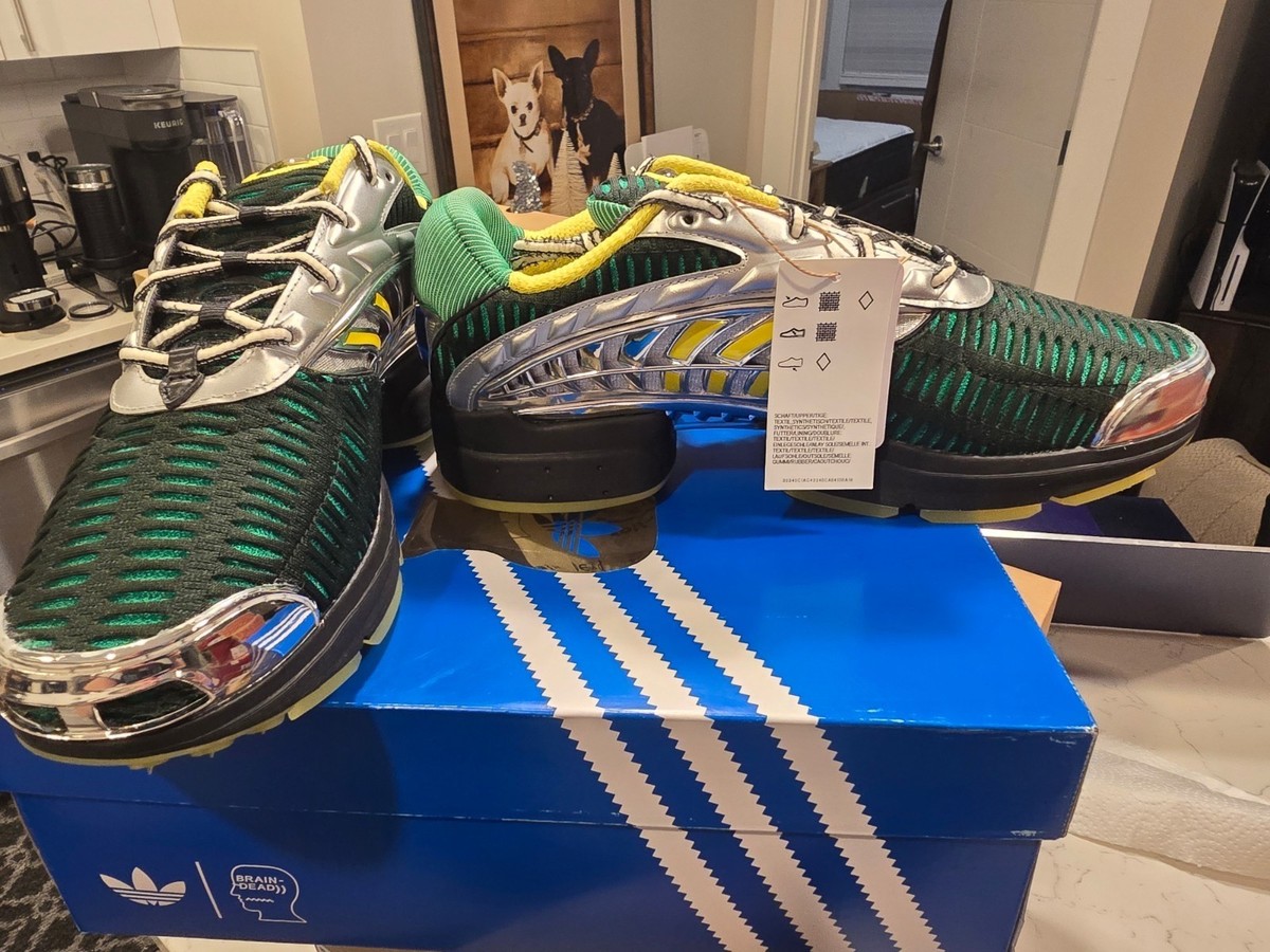 adidas CLIMACOOL 2 X Brain Dead JQ6793 Black / Green / Yellow Mens