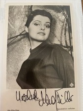 100% Original Autogramm Autograph Karte handsigniert Nadja Tiller
