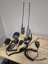 Kenwood TH-D7A Dual Band Handheld Transceiver Plus Alinco DJ-296 AND EXTRAS