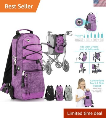 Portable Oxygen Cylinder Backpack - Fits Most Tanks and Ensures Easy Mobility