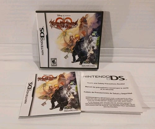 Kingdom Hearts 358/2 Days Nintendo DS, 2009 Case And Manuals Only - No Cartridge