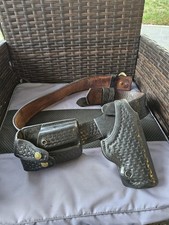 Safari land Belt With A.E Nelson Sig Sauer 226 Holster & Bianchi #20C Used #11
