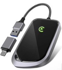 Wireless CarPlay Adapter, 2025 Upgraded Plug  Play Convert Wired to Wireless