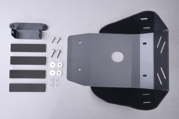 Sabot moteur alu 4mm pour Honda CRF125F protection premium