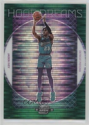 2022 Panini Contenders Optic Green Pulsar Prizm /25 Jaden Ivey #20 Rookie RC 7y2