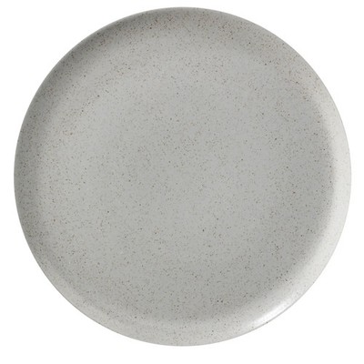 GET PA1944712324 Corona Cosmos Moon Grey Porcelain 9'' dia. Coupe Plate- 2 Doz