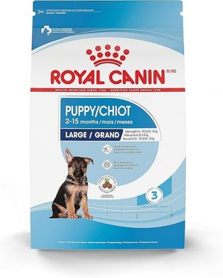 Royal Canin Large Puppy Dry Dog Food 4 lb Bag Health Nutrition Exp 04/2027 NEW