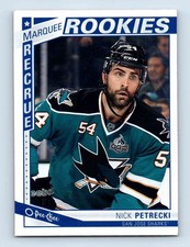 2013-14 O-Pee-Chee Update Marquee Rookies Nick Petrecki Rookie San Jose Sharks