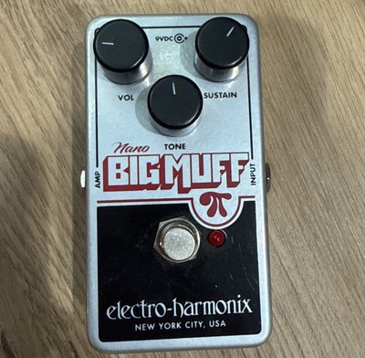 Electro Harmonix Nano Big Muff Pi Fuzz Guitar Pedal