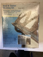 ROOF AND GUTTER De-Icing Kit by Easy heat. Model ADKS 0800 200 Ft. New in box