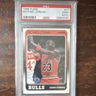 Fleer 1988-89 Michael Jordan #17 PSA 9 Chicago Bulls Basketball Base Set Card