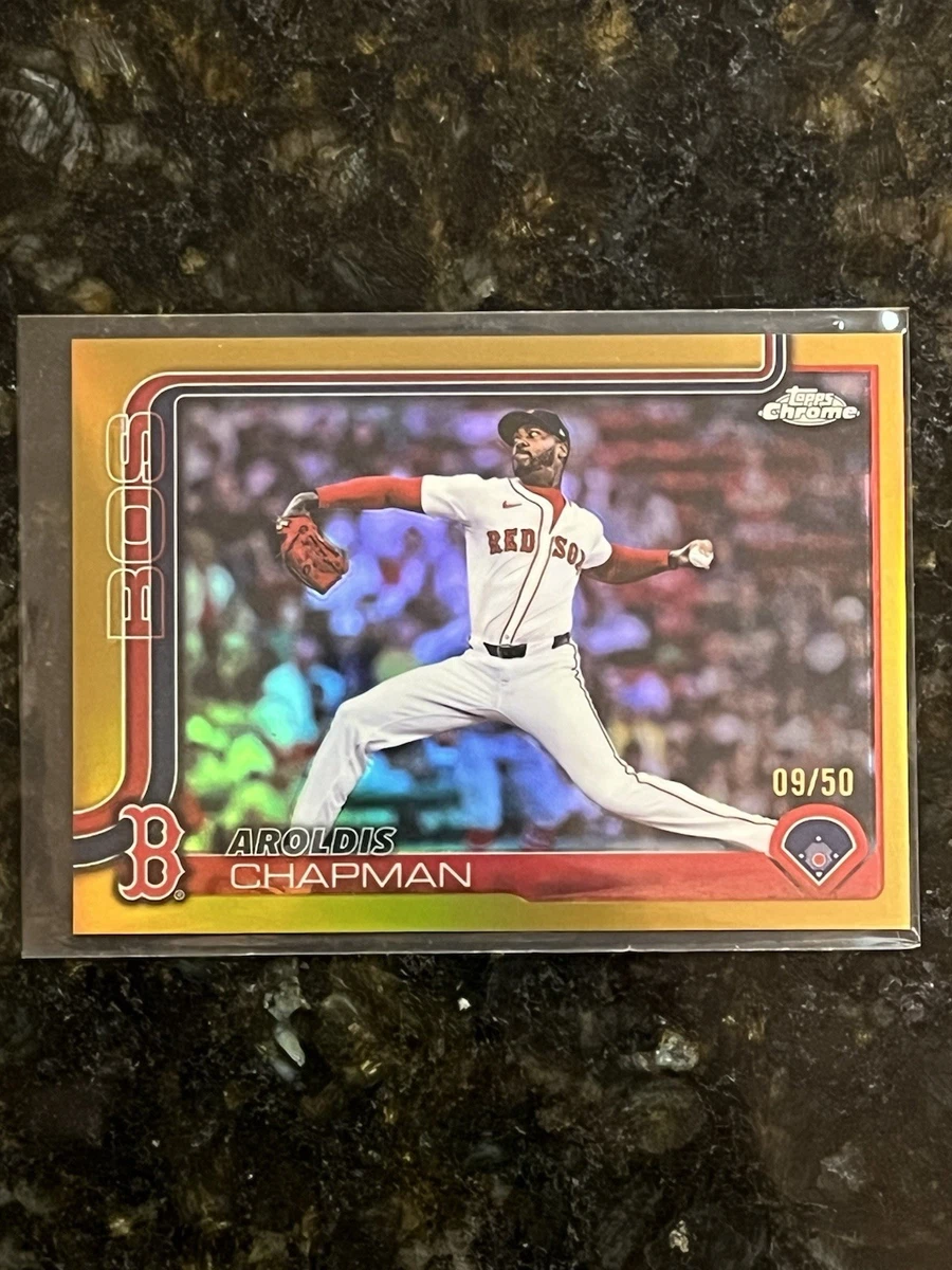 Aroldis Chapman Baseball Serial Numbered Sports Trading Cards
