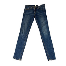 Womens Jeans Hugo Boss J20 Slim Skinny Fit Mid Rise Dark Blue Wash W28 L31