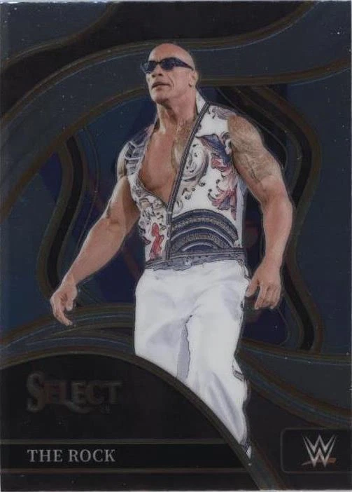 2022 Panini Select WWE - The Rock #162 for sale | eBay