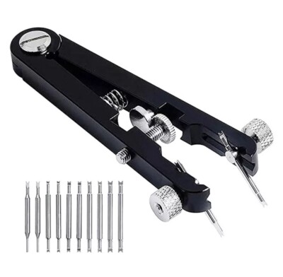 Watch Bracelet Spring Bar Remover Replace Removing Tool Black Fits Rolex Omega