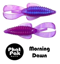 Rage Bug Style Plastic Beaver Creature Bait Punching Bass Fishing Lure 20ct 4"