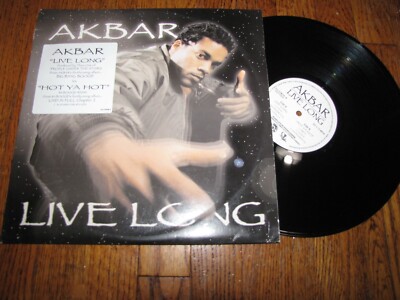 AKBAR - LIVE LONG - BOOGIE RECORDS 12'' SINGLE