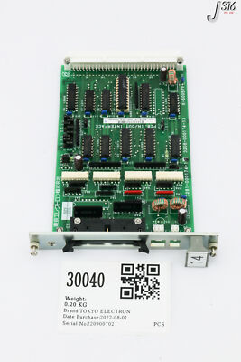 のん 30040 TOKYO ELECTRON PCB, IN/OUT INTERFACE, 3208-000174-13 3281