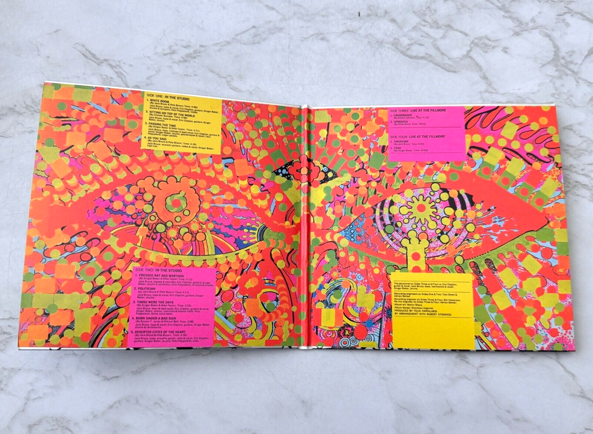 Cream Wheels Of Fire 2 CD Mini LP LTD ED. JAPAN IMPORT w/Obi Cream Wheels Of Fire 2 CD Mini LP LTD ED. JAPAN IMPORT w/Obi