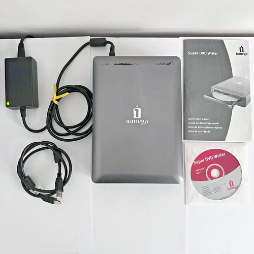 Iomega DVDRW16XU2 External USB Super DVD Writer Burner Player for