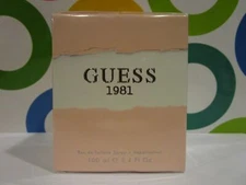 COTY ~ GUESS 1981 EAU DE TOILETTE SPRAY ~  3.4 OZ