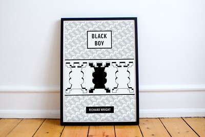 Richard Wright Poster, Black Boy Buch, Bürgerrechtsbewegung, Native Son, Rassismus