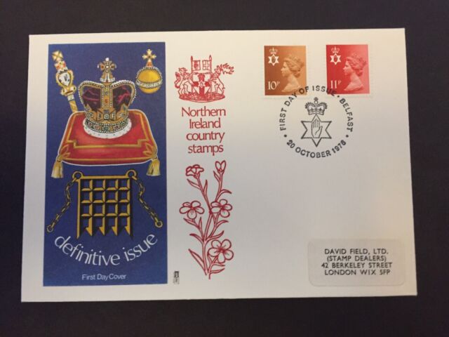 STAMPS: GB FDC HS REGIONAL DEFINITIVE f