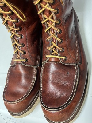 Vtg 80s, 90s Irish Setter Moc Toe Boots #877 Oro Russet Size  display picture 1