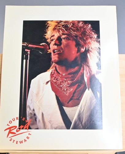 Rod Stewart 1989 Tour Konzertprogramm - Bild 2 von 2