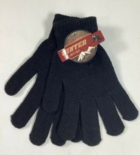 New Gear Winter Wear Black Knit Gloves NEW NWT
