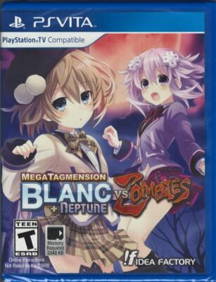 Mega Tagmension Blanc + Neptune VS Zombies PSV (Brand New Factory Sealed US Vers